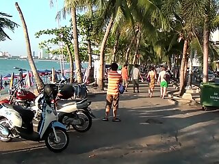 Gái điếm bãi biển ở pattaya thailand
